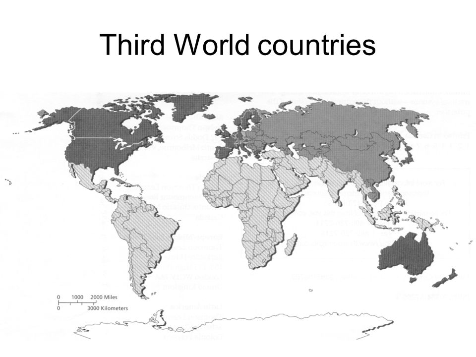 Deforestation in third world countries